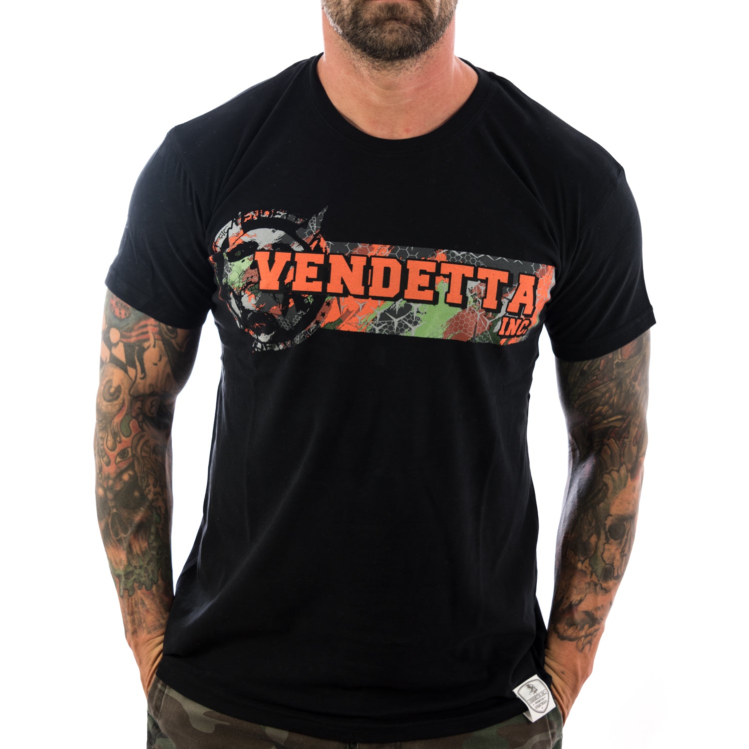 Vendetta Inc. Shirt X-Sports 1073 schwarz