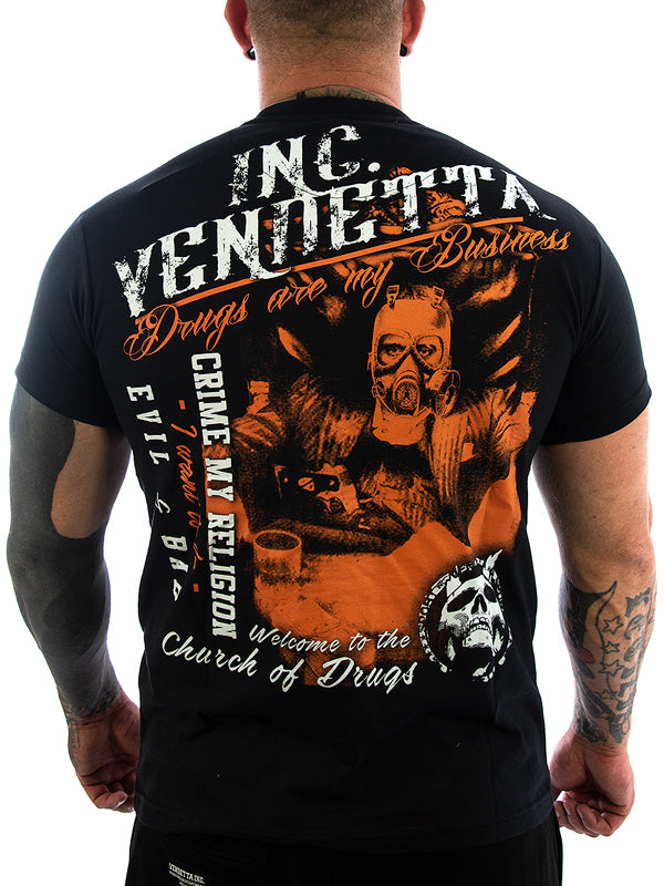 Vendetta Inc. Shirt Bad Evil schwarz VD-1166