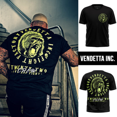 Vendetta Inc. Shirt Factory schwarz VD-1125