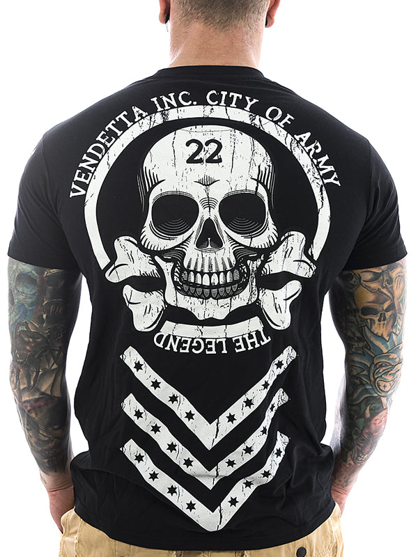Vendetta Inc. Shirt City of Army 1021 schwarz