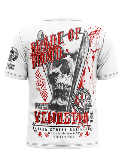 Vendetta Inc. Shirt Blade of Blood white 1192