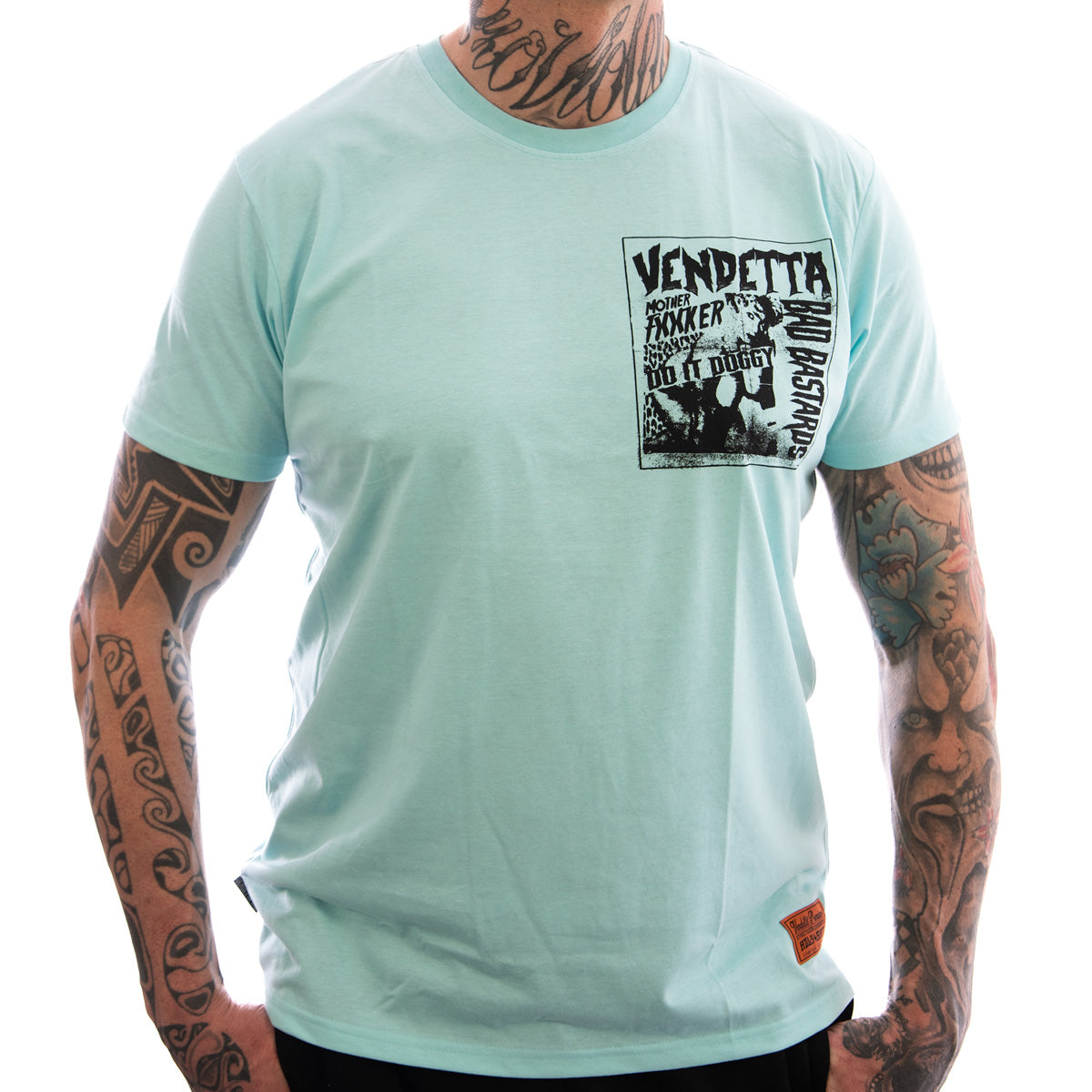 Vendetta Inc. Shirt Brake Out blue VD-1208