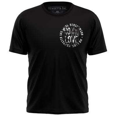 Vendetta Inc. Shirt No Love schwarz VD-1430
