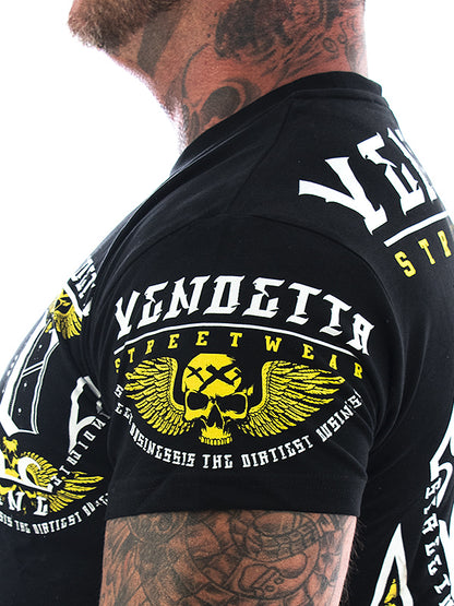 Vendetta Inc. Shirt Street Business 1114 schwarz