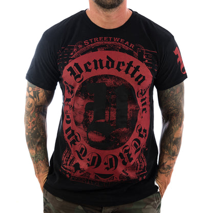 Vendetta Inc. Shirt Blood Logo 1074 schwarz