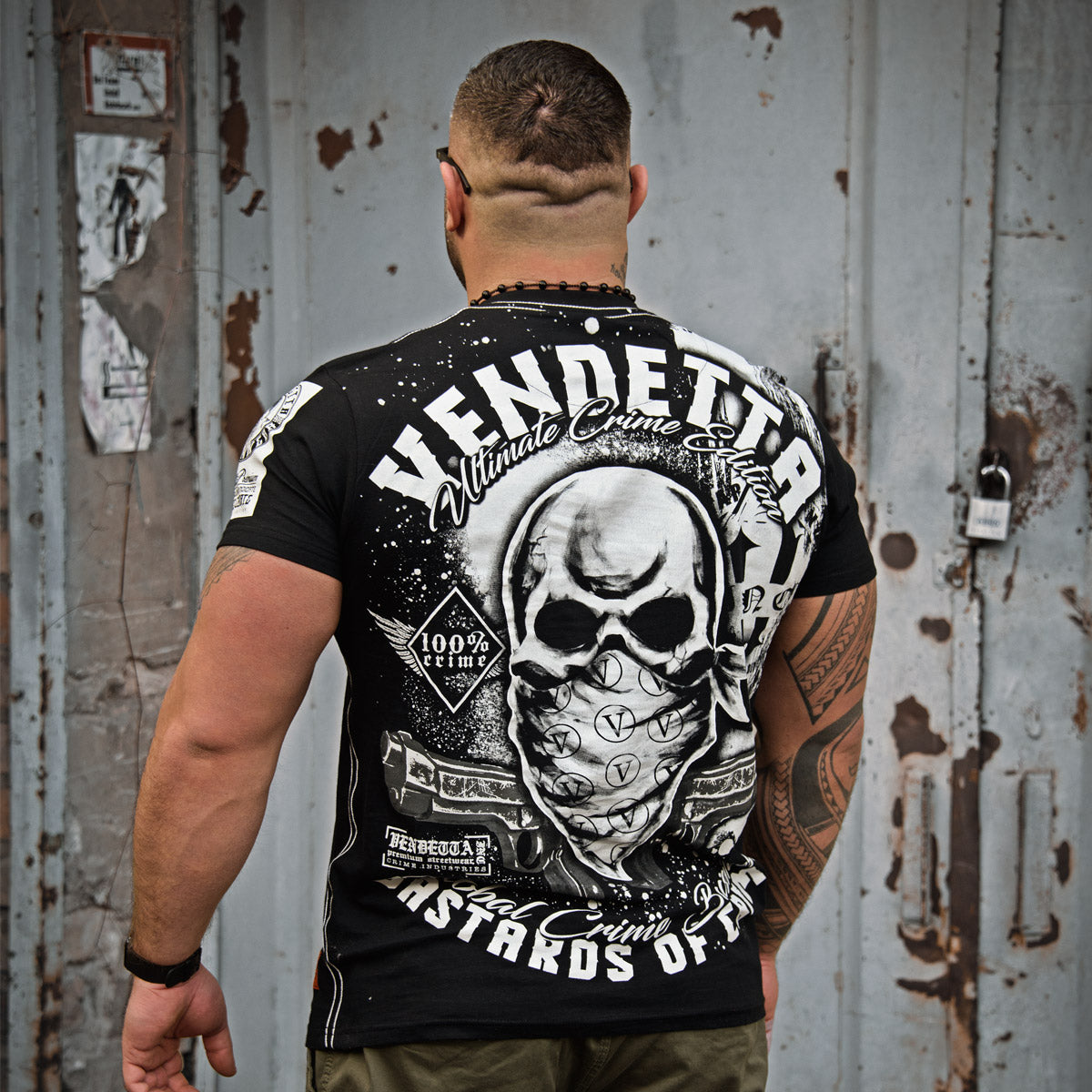 Vendetta Inc. Shirt Bastards of Crime black 1199