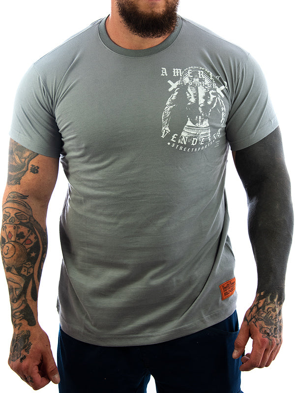 Vendetta Inc. Shirt Fighter X gray VD-1158