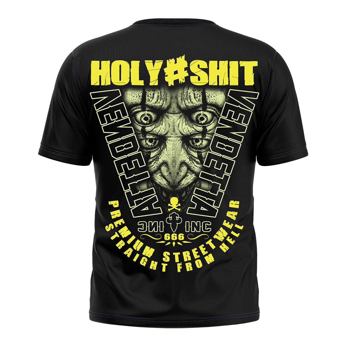 Vendetta Inc. Shirt Holy Shit 666 schwarz