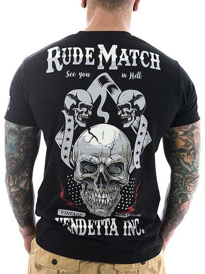 Vendetta Inc. Shirt Rude Match 1023 black