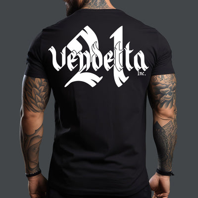 Vendetta Inc.. Shirt Pray Skull schwarz VD-1288