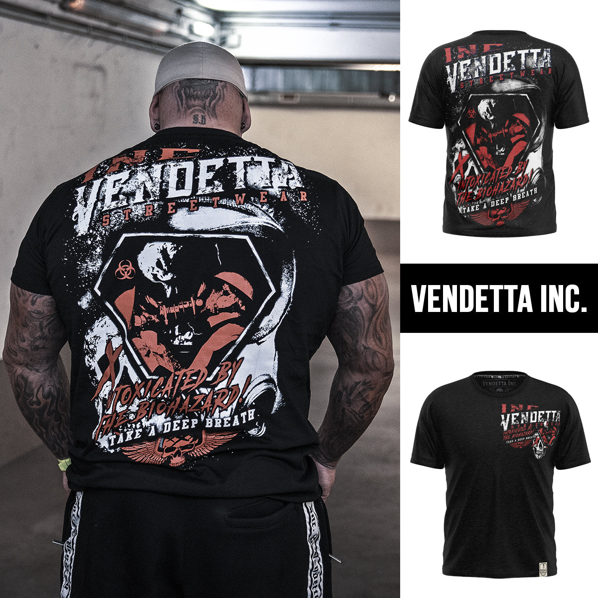 Vendetta Inc. Shirt Biohazard black VD-1126