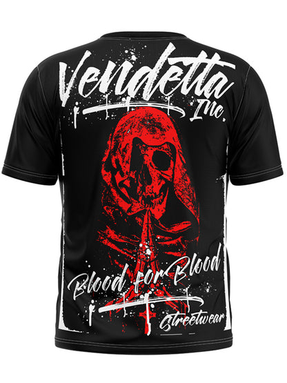 Vendetta Inc. Shirt Bad Skull schwarz VD-1146