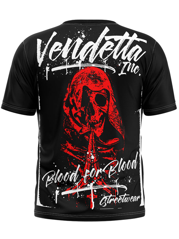 Vendetta Inc. Shirt Bad Skull schwarz VD-1146