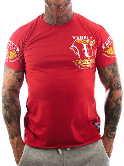 Vendetta Inc. Shirt Street Business 1114 rot