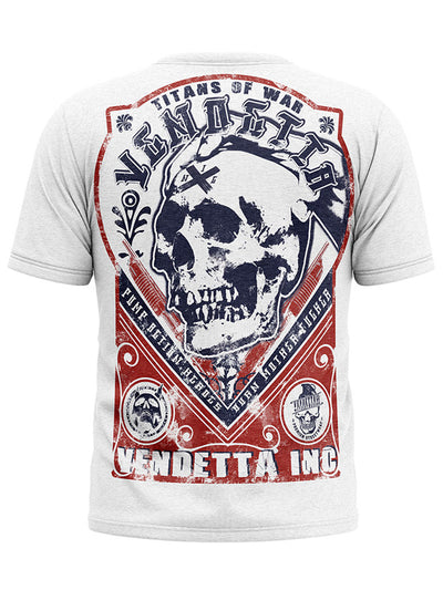 Vendetta Inc. Shirt Titans weiß VD-1093