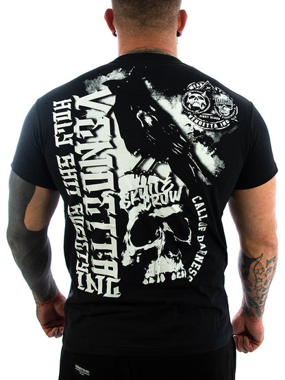 Vendetta Inc. Shirt Skull Crow black VD-1167