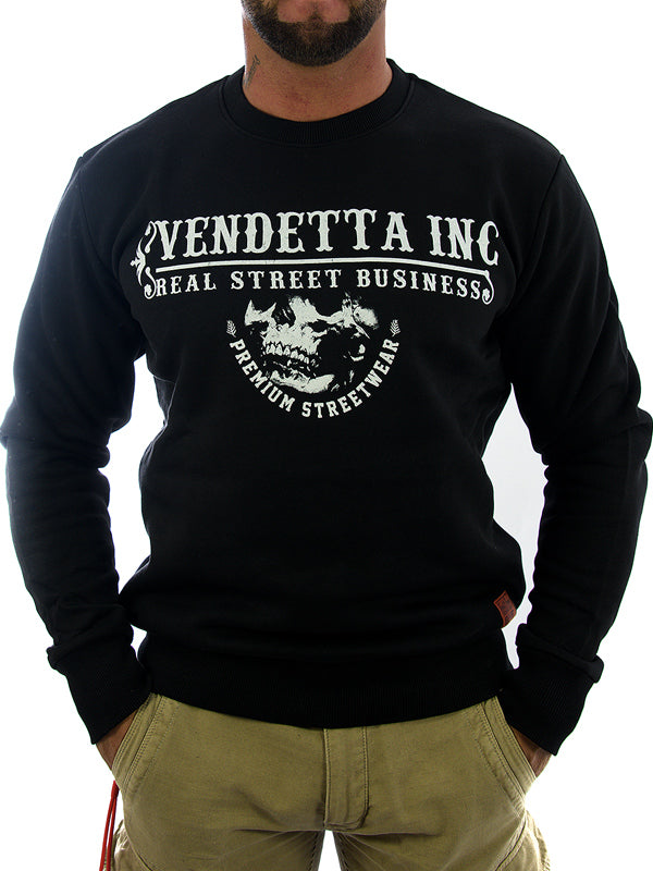 Vendetta Inc. Sweatshirt Real Street schwarz 4021