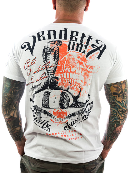 Vendetta Inc. Shirt Family Business 1070 weiß