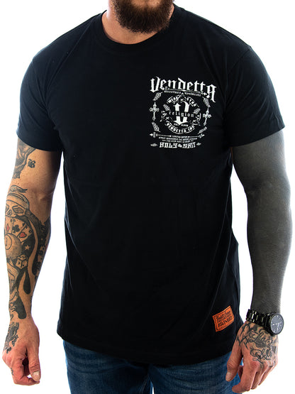 Vendetta Inc. Shirt Street Religion VD-1173 black