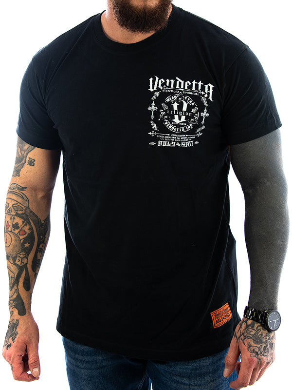 Vendetta Inc. Shirt Street Religion VD-1173 black