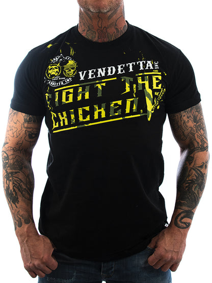 Vendetta Inc. Shirt Cage schwarz VD-1128