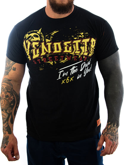 Vendetta Inc. Shirt Devil X6X schwarz VD-1150