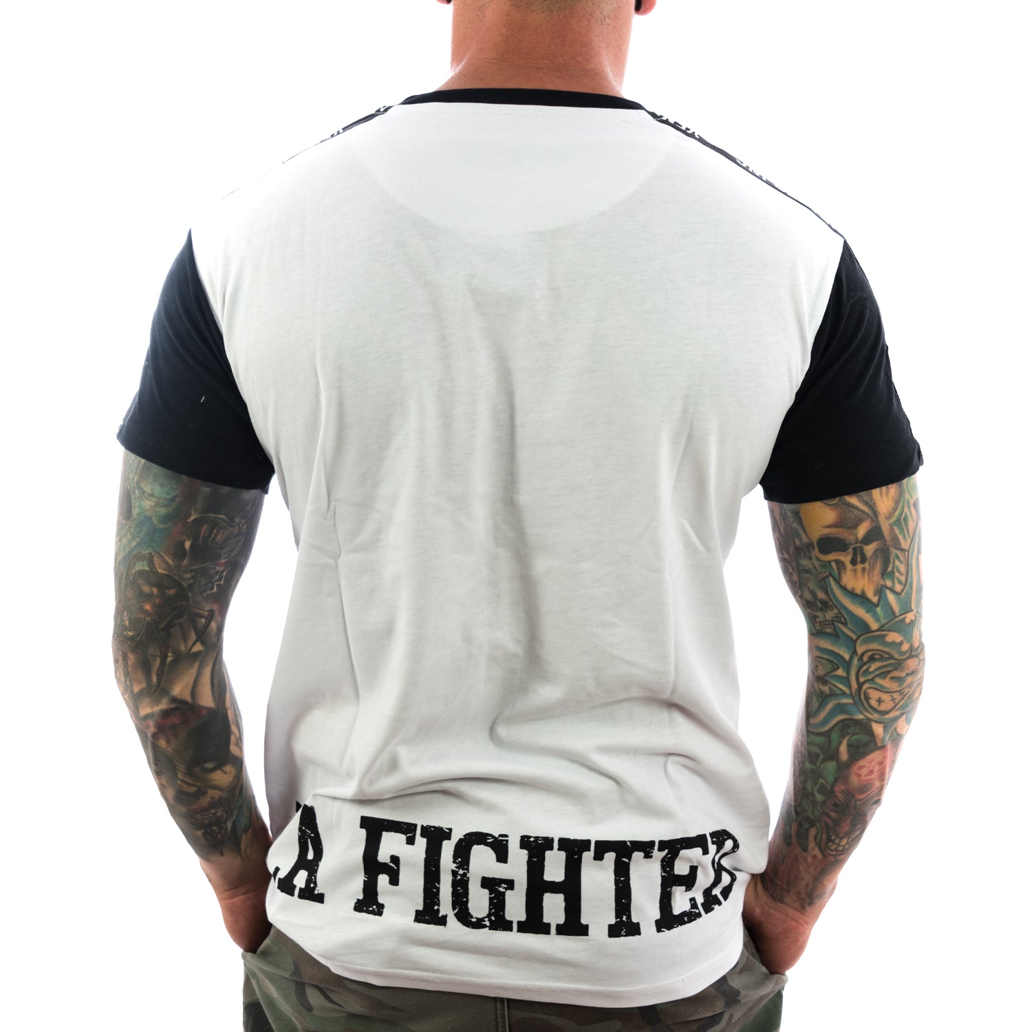 Vendetta Inc. Shirt La Fighter 1075 white-black