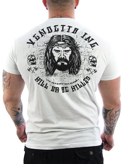 Vendetta Inc. Shirt Jesus white VD-1094