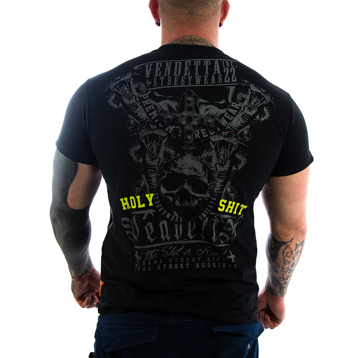 Vendetta Inc. Shirt Holy Shit schwarz VD-1153