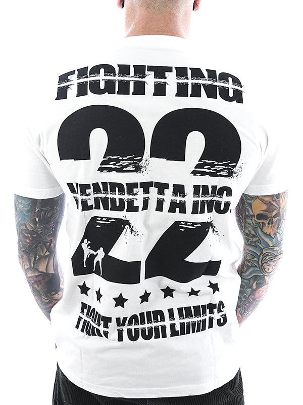Vendetta Inc. Shirt VD-1011 weiß Fight
