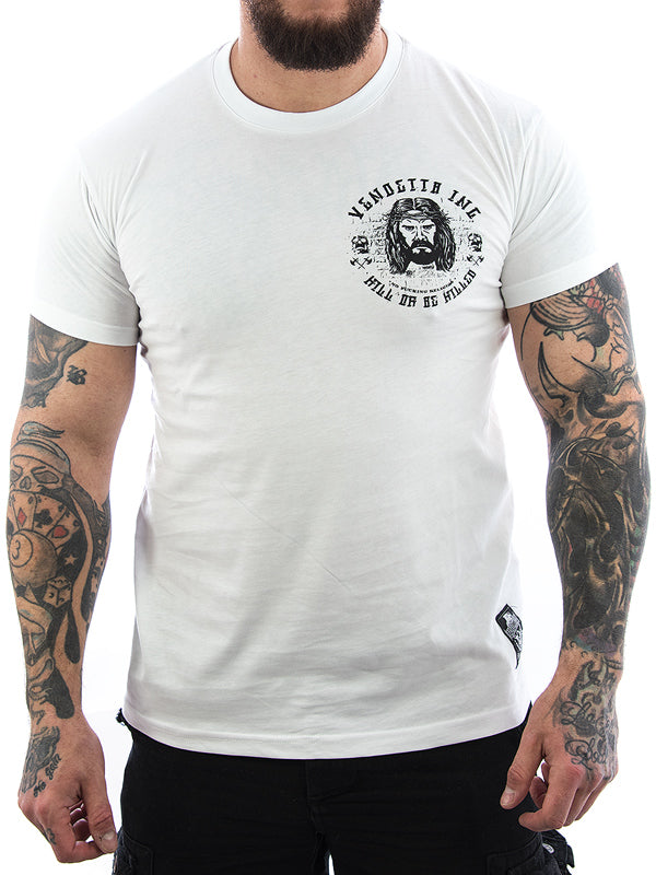 Vendetta Inc. Shirt Jesus white VD-1094