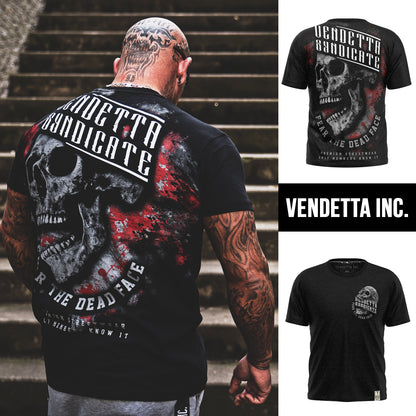 Vendetta Inc. Shirt Dead Face schwarz VD-1084