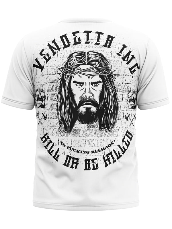 Vendetta Inc. Shirt Jesus white VD-1094