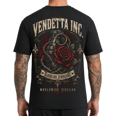 Vendetta Inc. Herren Shirt Blood Thorn schwarz