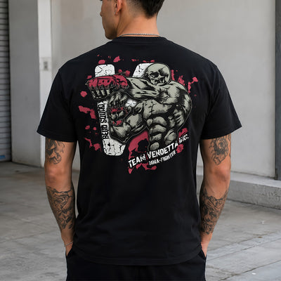 Vendetta Inc. Shirt Team MMA 1115 schwarz