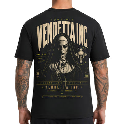 Vendetta Inc. Herren Shirt Holy Silence schwarz