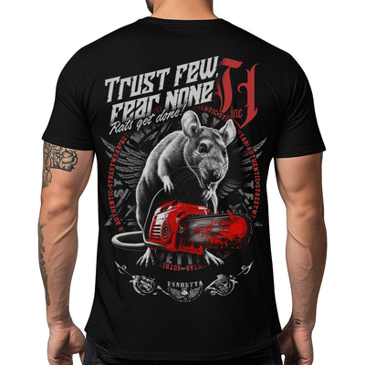 Vendetta Inc. Shirt Chainsaw Rat schwarz VD-1579
