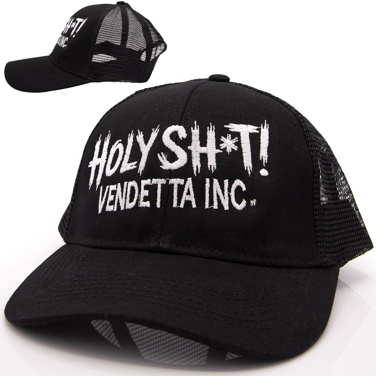 Vendetta Inc. Snapback Trucker schwarz Holy Sh*t!
