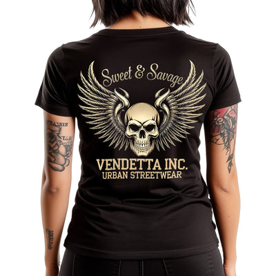 Vendetta Inc. Shirt Sweet schwarz VD-0049