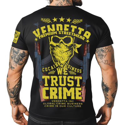 Vendetta Inc. Shirt Trust Crime schwarz VD-1243