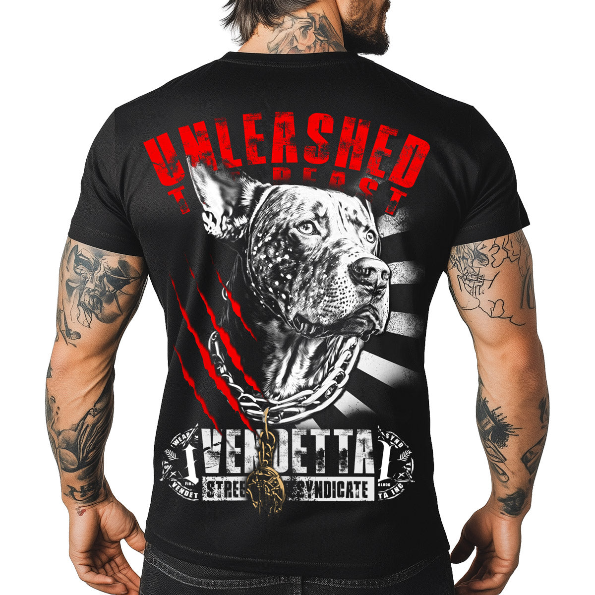 Vendetta Inc. Shirt Beast 2.0 schwarz VD-1256