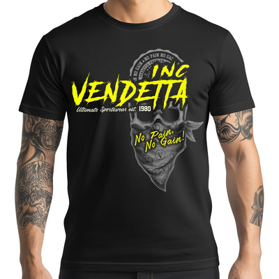 Vendetta Inc. Shirt Bandana Skull schwarz VD-1286