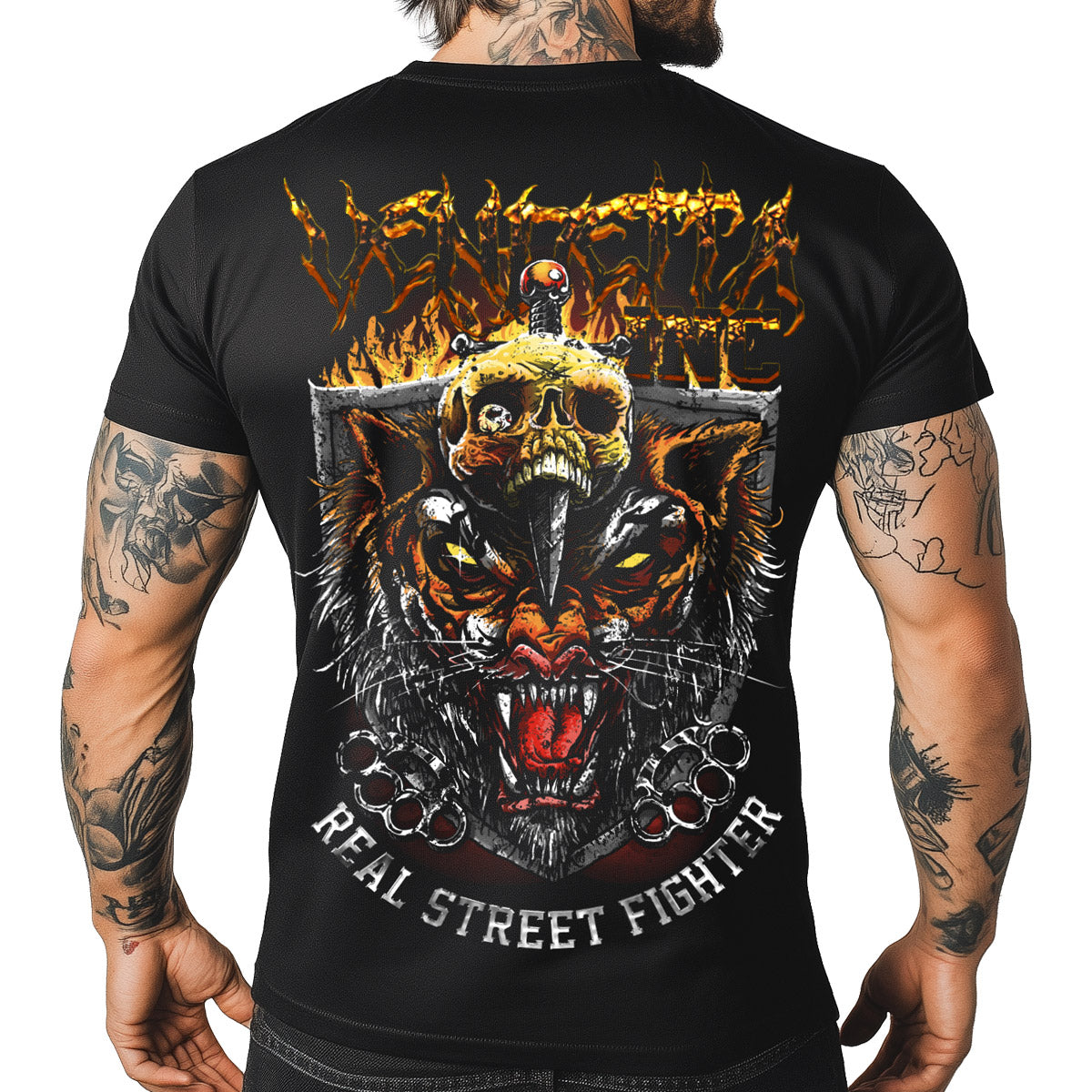 Vendetta Inc. Shirt Claws & Brass schwarz VD-1301