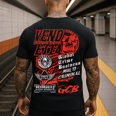 Vendetta Inc. Shirt Crime Industries schwarz VD-1603