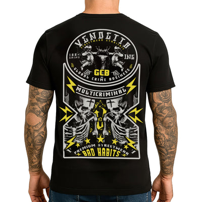 Vendetta Inc. Shirt Dark Pulse schwarz VD-1605