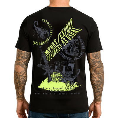 Vendetta Inc. Shirt Logistics Unit schwarz VD-1617