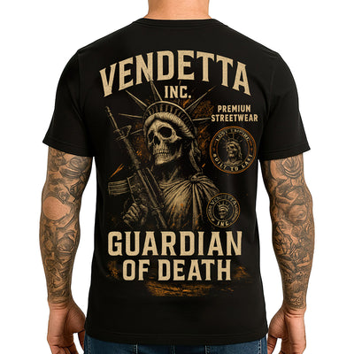 Vendetta Inc. Shirt Guardian schwarz VD-1634