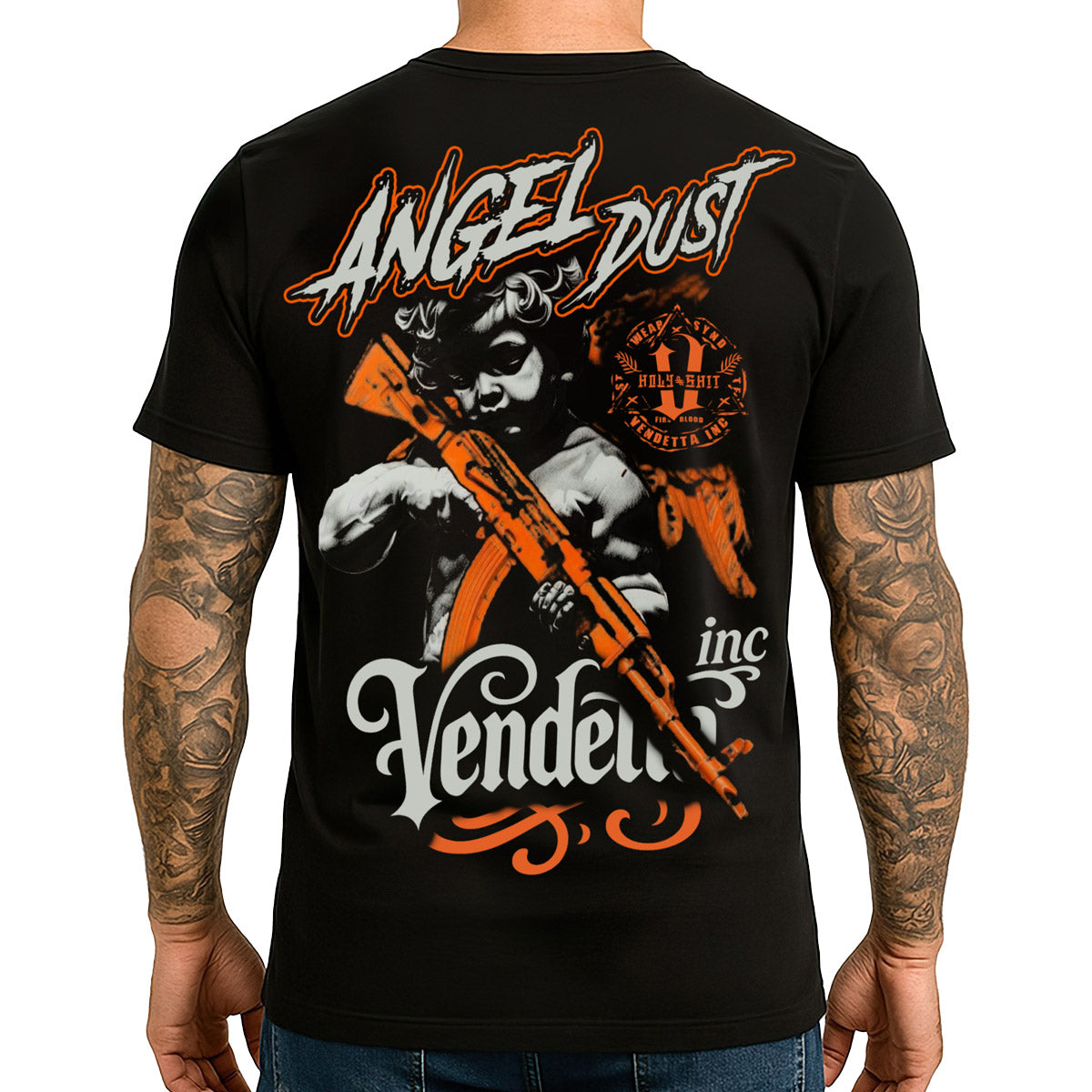 Vendetta Inc. Shirt Angel Dust schwarz VD-1632
