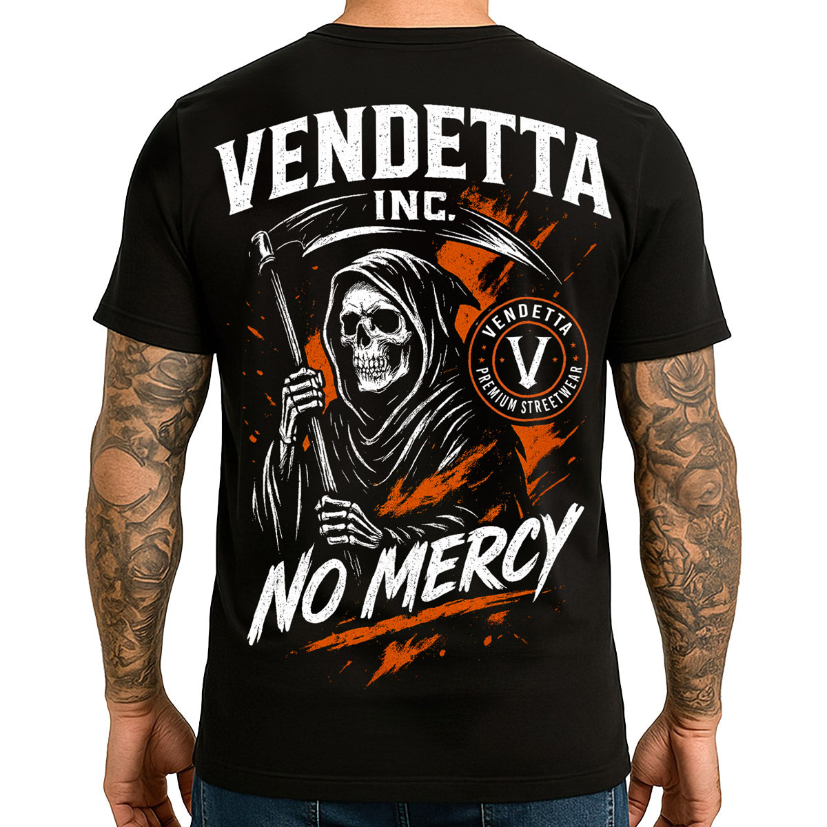 Vendetta Inc. No Mercy 2.0 Shirt schwarz VD-1637