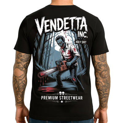 Vendetta Inc. Shirt Chainsaw Trouble schwarz VD-1641